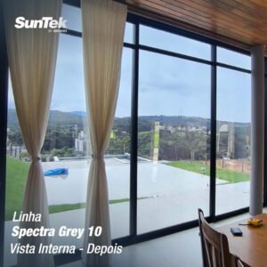 Insulfilm Londrina PR: películas para vidro na região 4 Spectra Grey 10 Depois copy